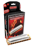 Hohner - Hohner Marine Band Deluxe Harmonica, Key of C - MBDLX-C