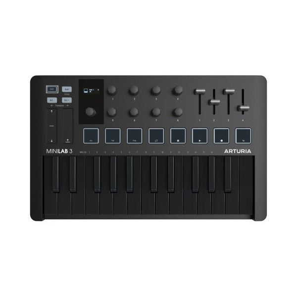 Arturia - MiniLAB 3 -  Black - MINILAB3DBK