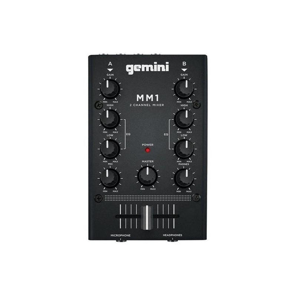 Gemini - 2-channel Pocket-sized DJ Mixer - MM1 – Steve's Music Store