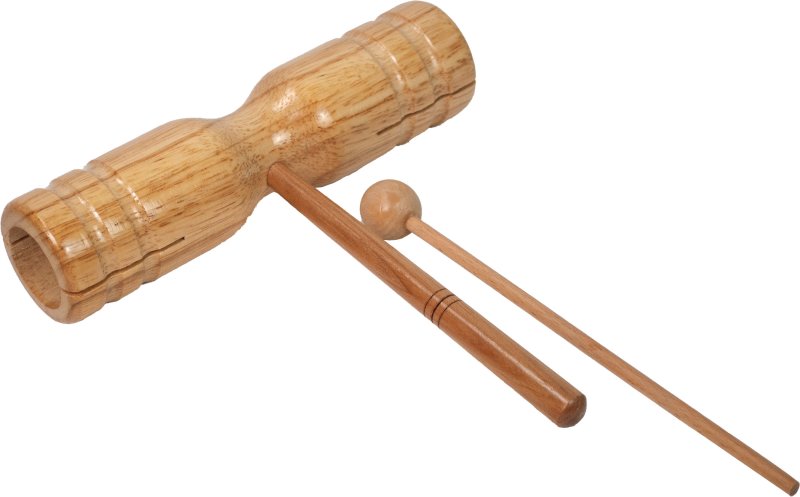 Mano Percussion - Double Tone Block With Beater (Large) - MP-DTBL