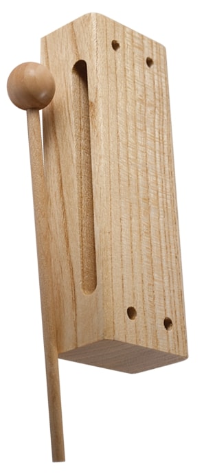 Mano Percussion - Wood Block, With Beater - MP-WB