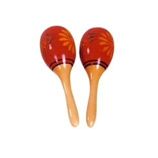 Mano Percussion - Wooden Maracas (Pair) - MP-WM