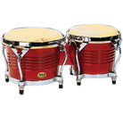 Mano Percussion - Red Wood 7” & 8” Bongo Set - MP1778-RW