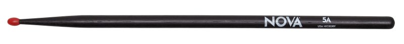 Vic Firth - Nova 5A Nylon Tip Drumstick, Black Stain - N5ANB