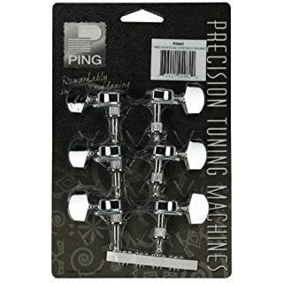 Ping - Standard 3+3 Individual Machine Electric Guitar Tuners - P2650
