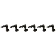 Ping - 6-In-Line Screwless Mount Geared Tuners - Black - P2659