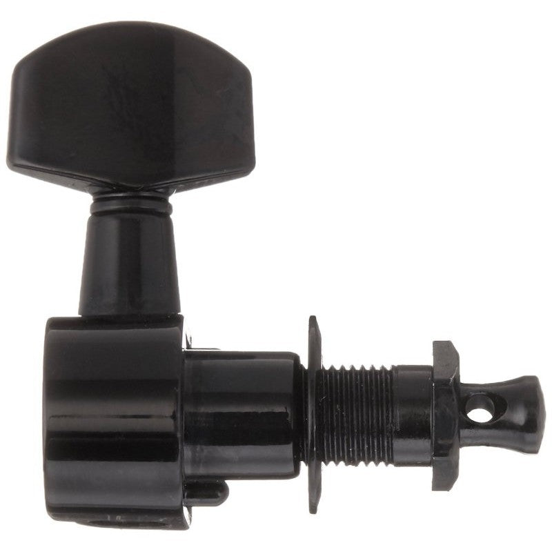 Ping - 6-In-Line Screwless Mount Geared Tuners - Black - P2659