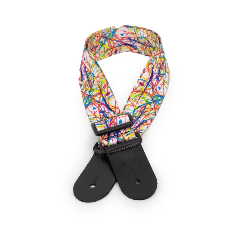 Profile - Terylene Multi-Colour Paint Splash Printed Strap - PGS-AS-1000-MC