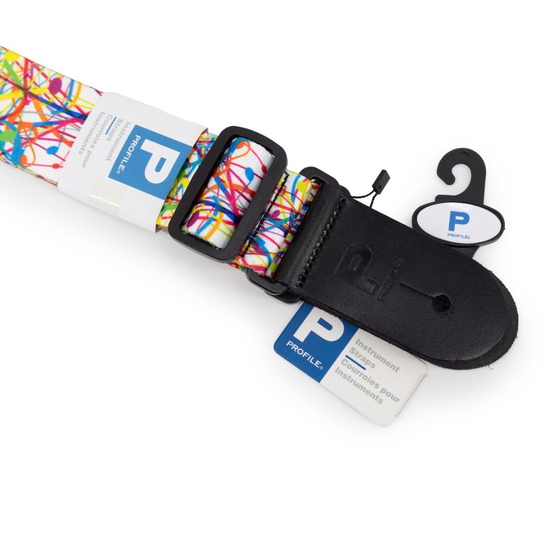 Profile - Terylene Multi-Colour Paint Splash Printed Strap - PGS-AS-1000-MC