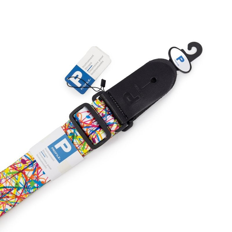 Profile - Terylene Multi-Colour Paint Splash Printed Strap - PGS-AS-1000-MC
