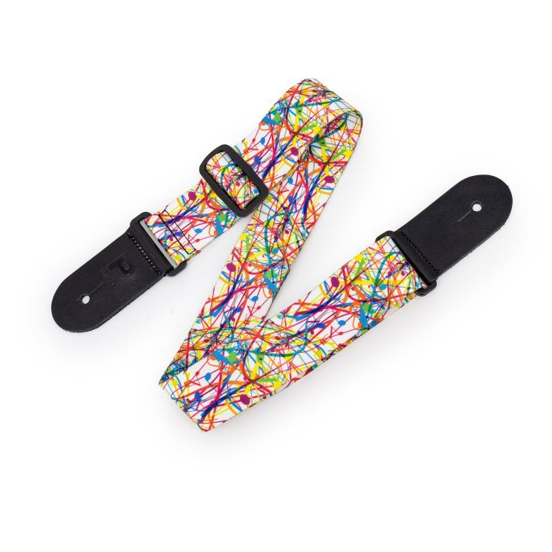 Profile - Terylene Multi-Colour Paint Splash Printed Strap - PGS-AS-1000-MC