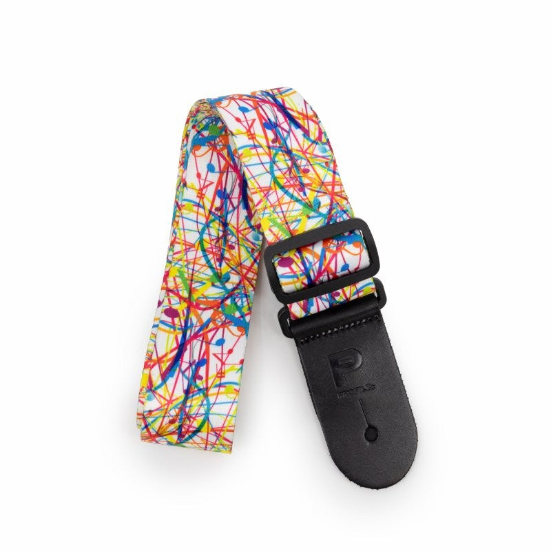Profile - Terylene Multi-Colour Paint Splash Printed Strap - PGS-AS-1000-MC