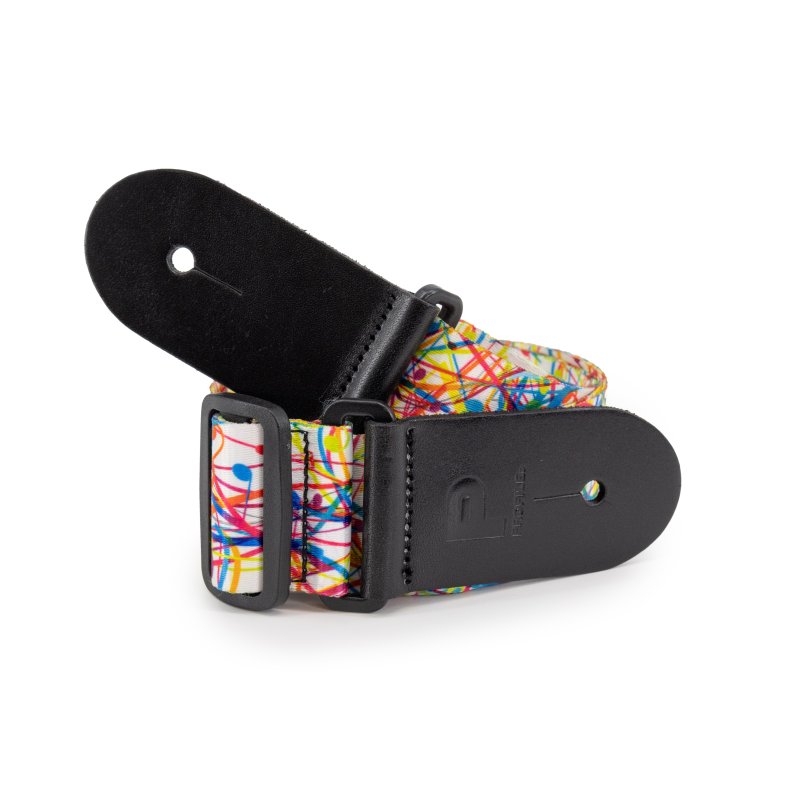 Profile - Terylene Multi-Colour Paint Splash Printed Strap - PGS-AS-1000-MC