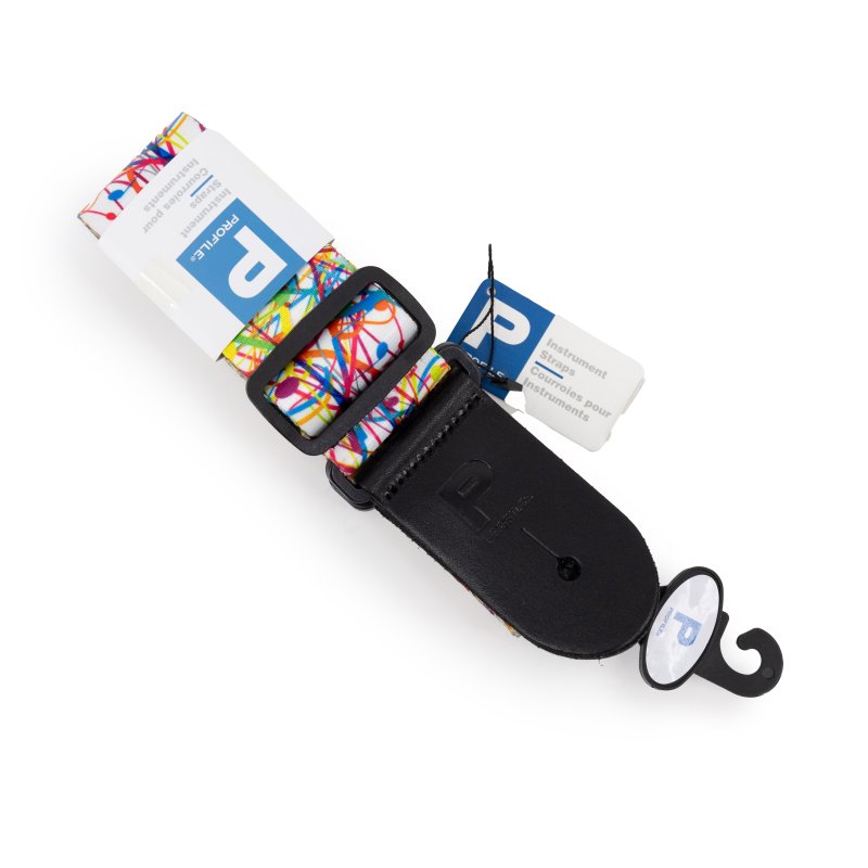 Profile - Terylene Multi-Colour Paint Splash Printed Strap - PGS-AS-1000-MC