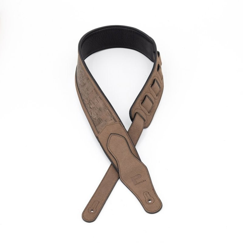 Profile - 2.5" Leather Padded Strap, Brown Cork - PGS-GL-4000-BR
