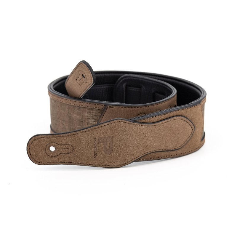 Profile - 2.5" Leather Padded Strap, Brown Cork - PGS-GL-4000-BR