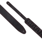 Profile - 2.5" Leather Strap with Red Double Stitching, Black - PGS-IL-7100-BKRD