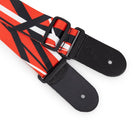 Profile - Terylene, Red Black White Stripe Printed Strap - PGS-NY-EVH-RBW