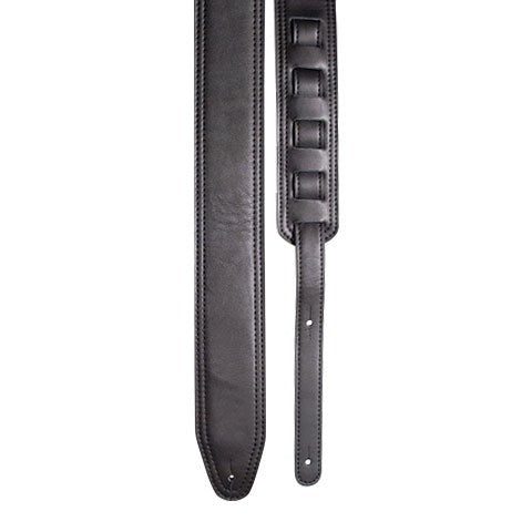 Profile - Deluxe Leather Guitar Strap - PGS800-BK