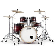 Pearl - PMX Series 4-Piece Drum Shell Pack, Red Stripe Burst - PMX924BEDPC836 