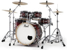 Pearl - PMX Series 4-Piece Drum Shell Pack, Red Stripe Burst - PMX924BEDPC836 