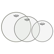 Remo - Emperor Clear Tom Drumhead Pack - 10", 12" & 14" - PP-0980-BE