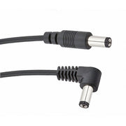 Voodoo Lab - Standard Polarity Cable – 2.1mm Right-Angle to Straight - PPBAR-RS 2.1mm 18"