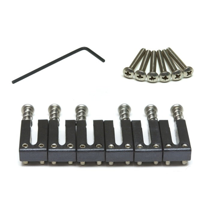 Graph Tech Guitar - String Saver Originals Strat Elite 3+3 Saddles - PS-8002-00