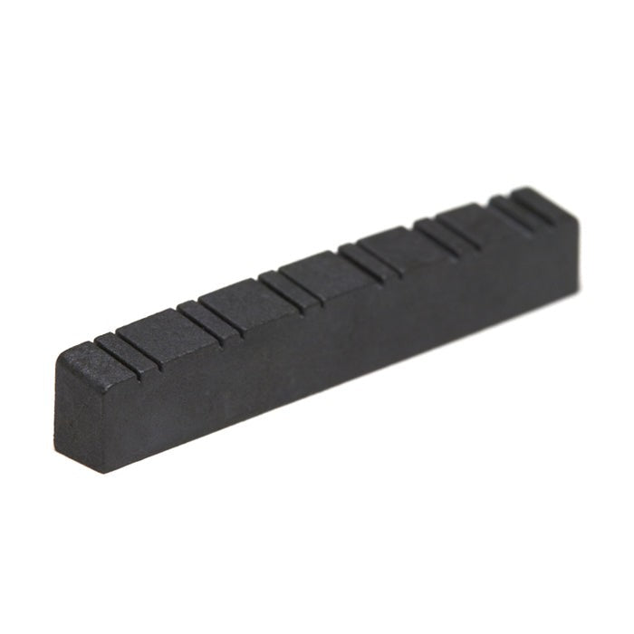 Graph Tech Guitar - Black Tusq Xl Slotted 12 String 3/16" - PT-1500-00