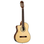 Ortega - Guitare de taille normale épicéa/acajou massif naturel - RCE141NT-L - Gaucher