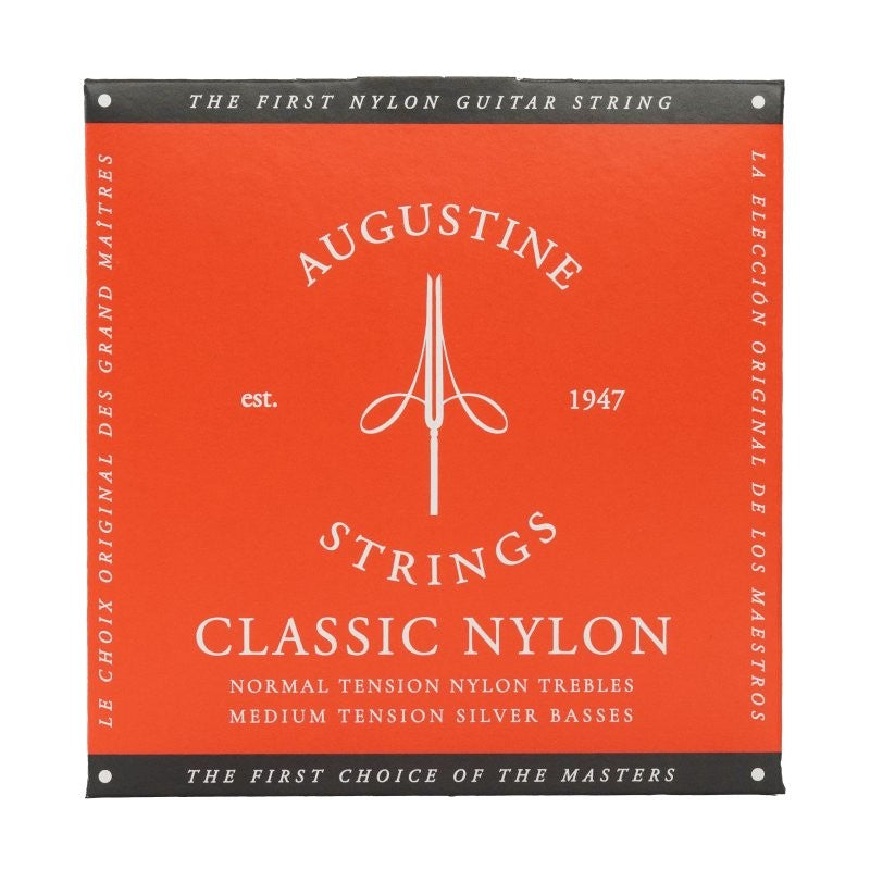 Augustine - CLASSIC/RED - MEDIUM TENSION E/6th GUITAR SINGLE STRING - RD6E