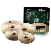 Zildjian - Ensemble de cymbales S Performer avec des charlestons de 14 po, crashs de 16 po et 18 po, et une ride de 20 po - S391