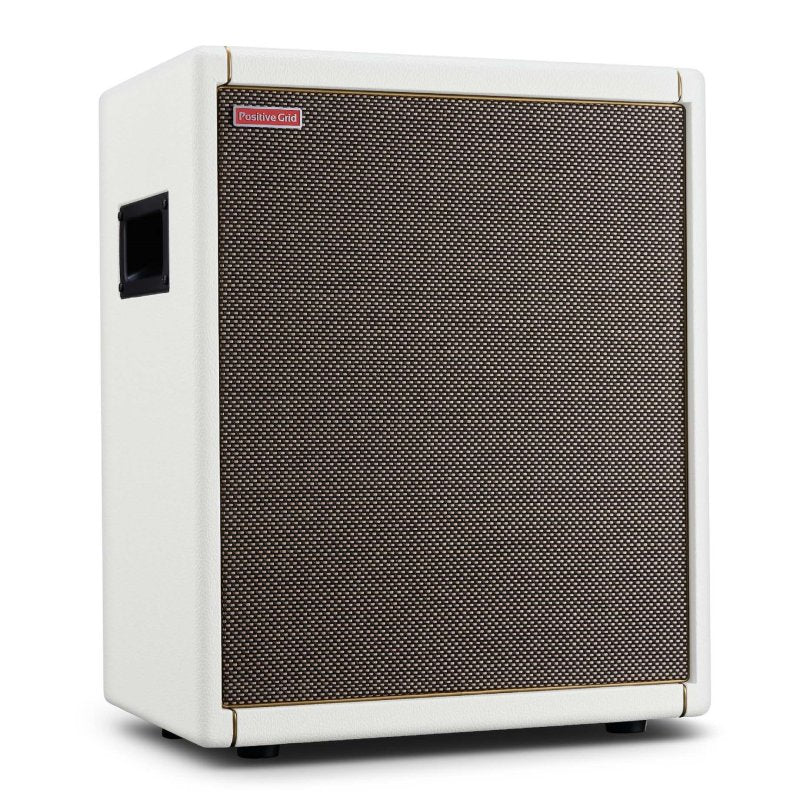 Positive Grid - 140-Watt Full Range Flat Response Powered Cabinet, Pearl - SPARK-CAB-PRL