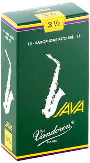 Vandoren - Alto Sax Java Reeds - Strength 3.5 - Each - SR2635