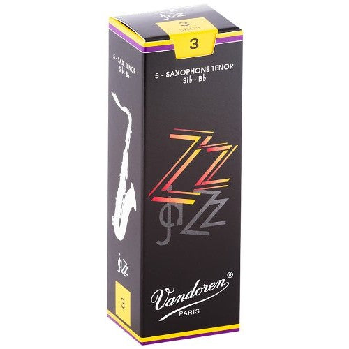 Vandoren - Tenor Sax ZZ Reeds Strength 3; Box of 5 - SR423