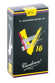 Vandoren - V16 2.5 Alto Sax Reeds  Box of 10 SR7025