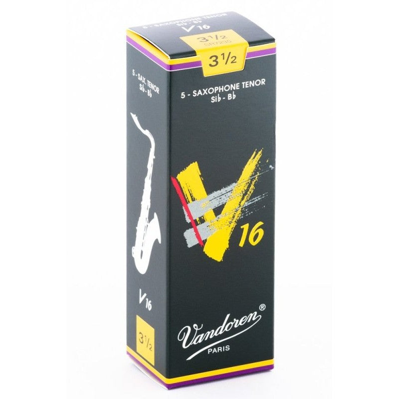 Vandoren - Tenor Sax V16 Reeds Strength 3.5; Box of 5 - SR7235
