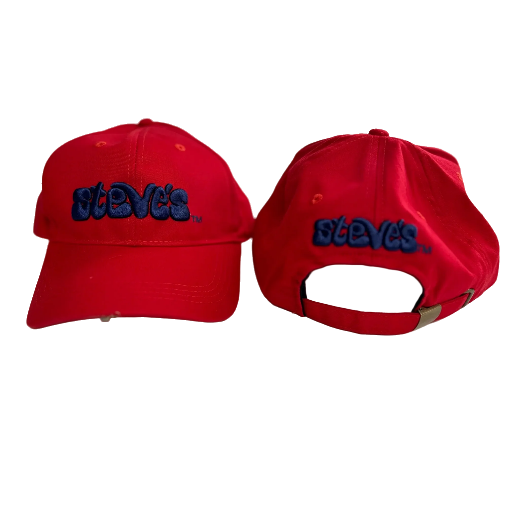 Steve's Baseball Cap - Red