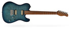 Sire Bass Guitars - Larry Carlton T7 FM Electric Guitar, Transparent Blue - T7-FM-TBL