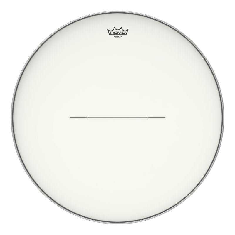 Remo - TC-2500-RA TC-Series Hazy Aluminum Insert Timpani Drumhead, 25" - TC-2500-RA