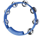 Rhythm Tech - TC4048 Blue with Nickel Jingles True Colors Tambourines - TC4048
