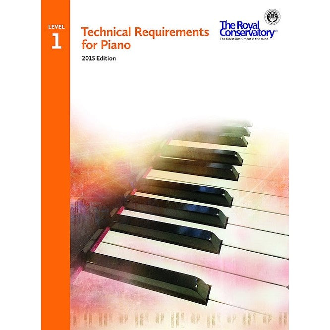 TRP01 The Royal Conservatory RCM Publishing Technical Requirements for Piano Level 1