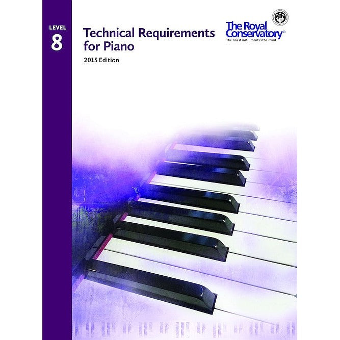 TRP08 The Royal Conservatory RCM Publishing Technical Requirements for Piano Level 8