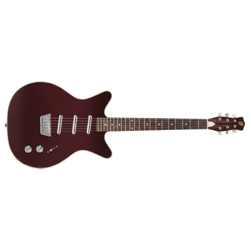 Danelectro - D59 Triple Devine Burgundy - 3D-DBURG