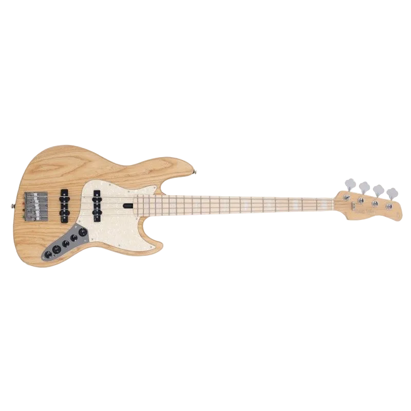 Sire Bass Guitars - Marcus Miller V7 Ash Réissue basse électrique 4 cordes, naturel satiné - V7-SWAMP-ASH-RI-4-NTS