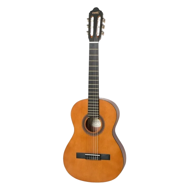 Valencia - 200 Series 3/4 Size Left-Handed Classical Guitar - Antique Natural Satin - VC203L