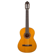 Valencia - 200 Series 4/4 Size Left-Handed Classical Guitar - Antique Natural Satin - VC204L