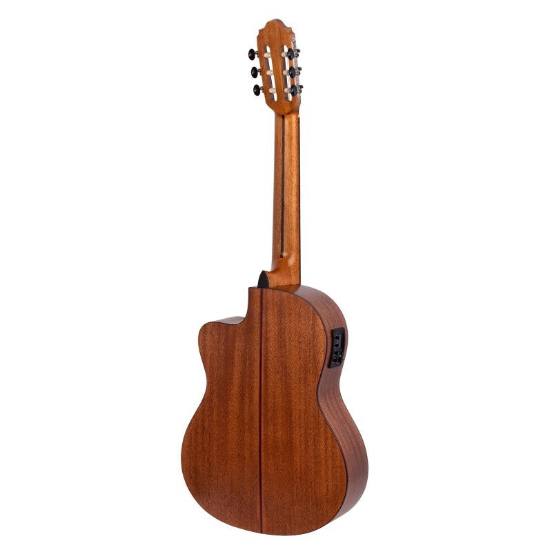 Valencia - 700 Series 4/4 Size Solid Sitka Spruce Top Classical Acoustic / Electric Guitar, Natural - VC704CE