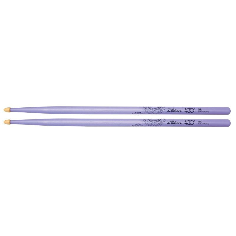 Zildjian - Limited Edition 400th Anniversary 5A Acorn Purple Drumstick - Z5AACP-400