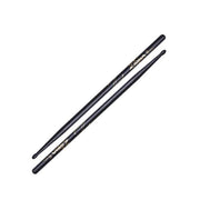 Zildjian - 5A Wood Tip Hickory Drumsticks, Black - Z5AB